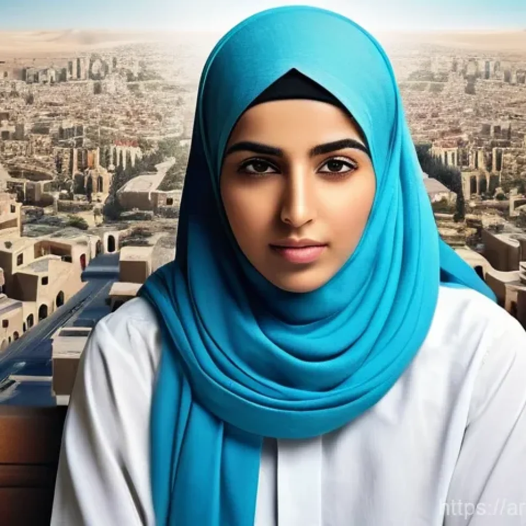 시각적 사고를 통한 콘텐츠 제작 기법 - **Prompt: Information Overload to Clarity**
    A dynamic, high-contrast image depicting a young Ara...