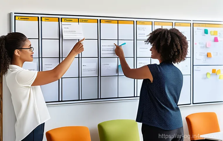 시각적 사고 활성화를 위한 팀 빌딩 활동 - **Prompt:** "A focused individual engaged in detailed sketchnoting during a dynamic conference prese...